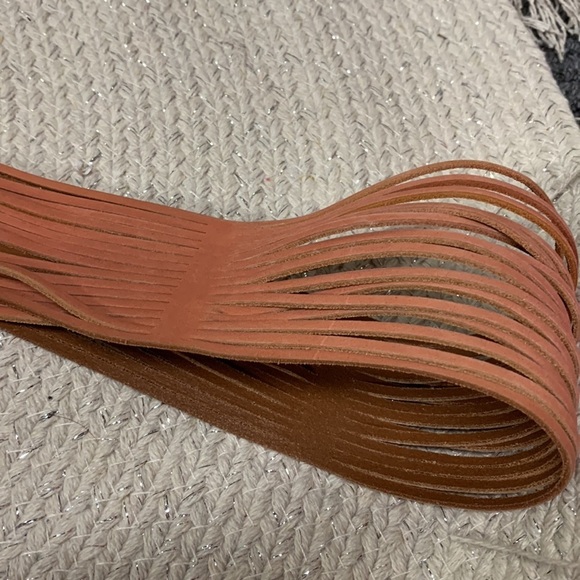 Anthropologie leather belt size 3X new with tags Tonya belt